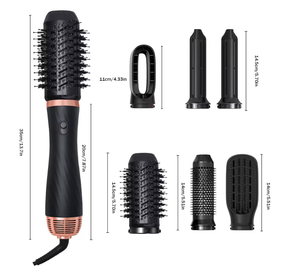 6 in 1 Hair styler