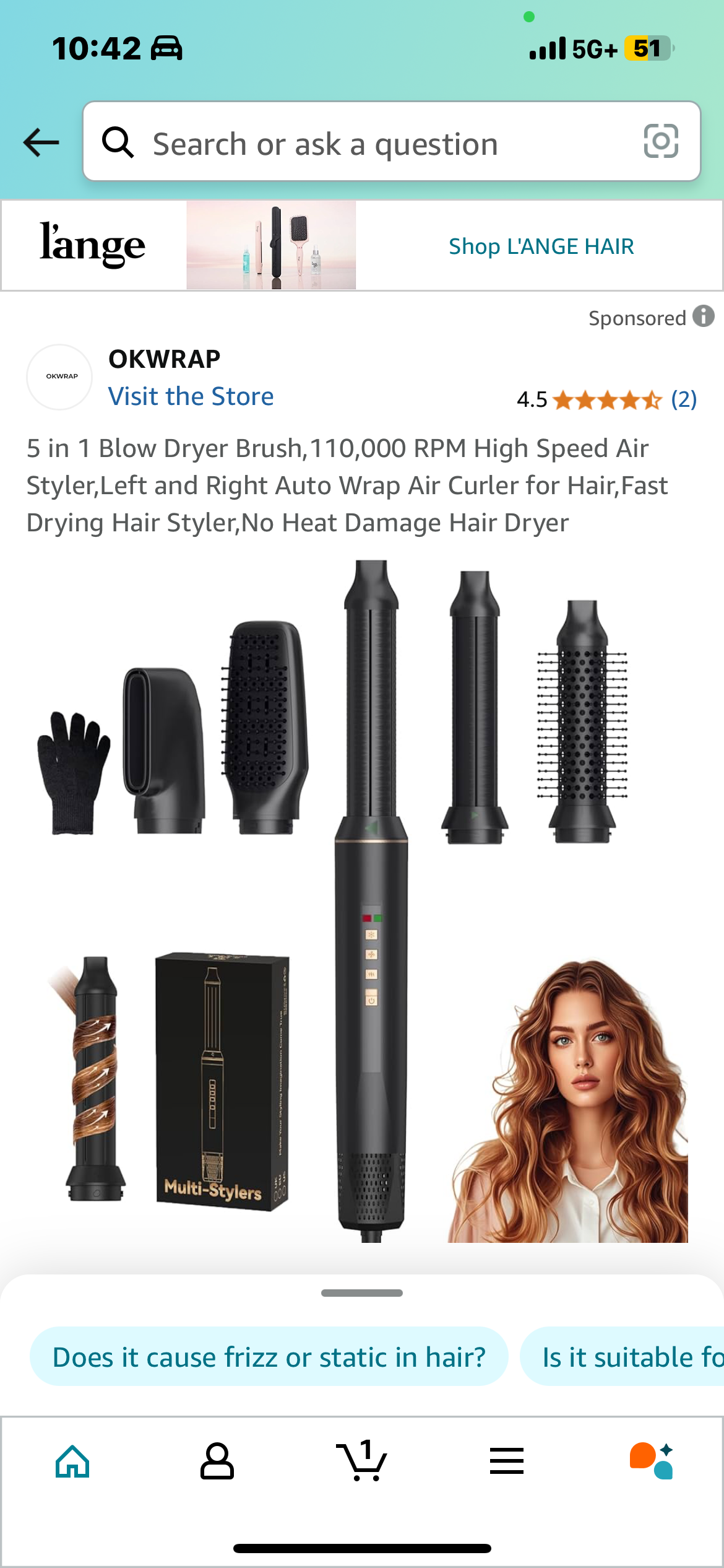 6 in 1 Hair styler